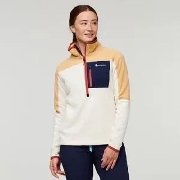 Cotopaxi Jacket Womens XS Abrazo Half Zip Fleece Sweater Pullover Front Pocket - Picture 1 of 9